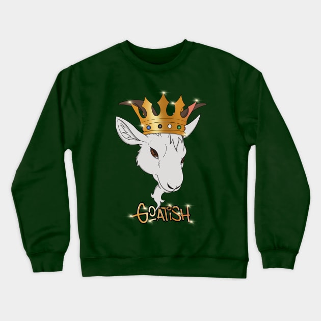 Goat-ish Crewneck Sweatshirt by GardenCity Graffiti 